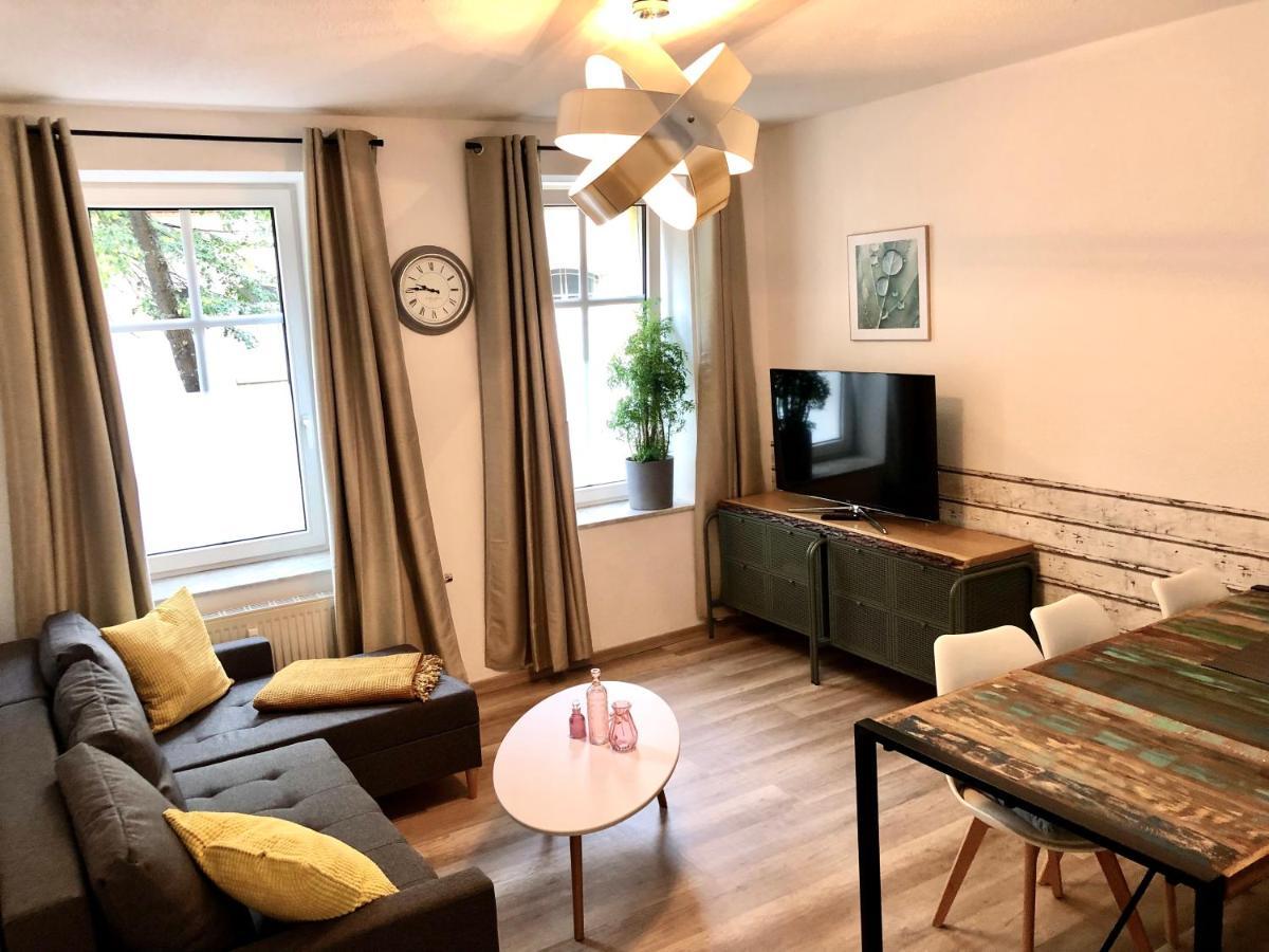 Apartment Zum Grauen Wolf Эрфурт Экстерьер фото